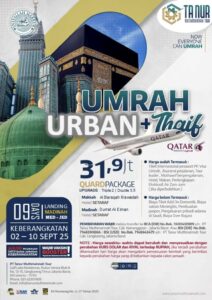 UmrahUrban + Thaif 9 Days